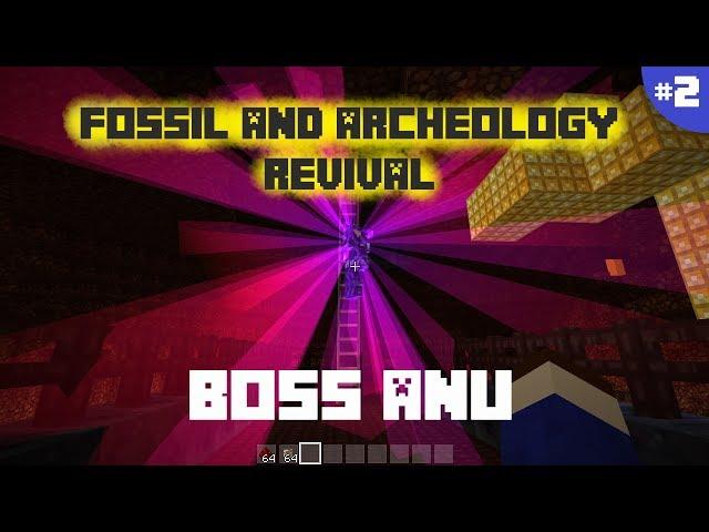 Fossil and archeology mod 1.12.2 | EL REINO ANTIGUO - BOSS ANU | MINECRAFT MOD