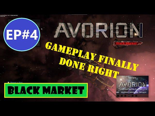 AVORION EP4 Gameplay Done Right - time for R Type Salvaging