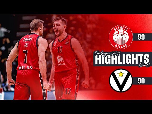 Olimpia Milano - Virtus Bologna Highlights