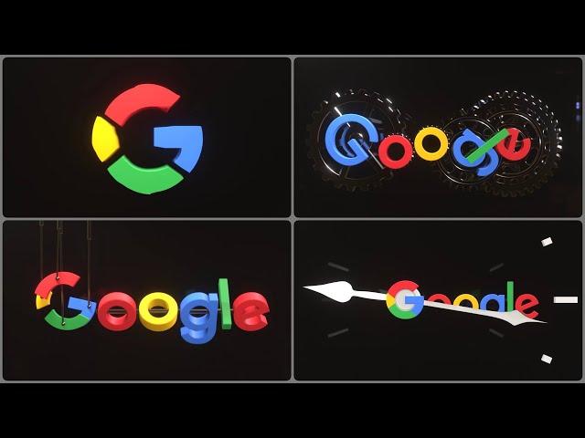 Google Logo Intro Compilation - Gears Ideas