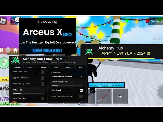 HOW TO INSTALL ARCUES X NEO WITH ALCHEMY HUB SCRIPT 2024