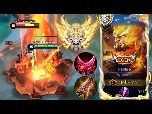 Honor of Kings Wukong  Gameplay Rank Legend