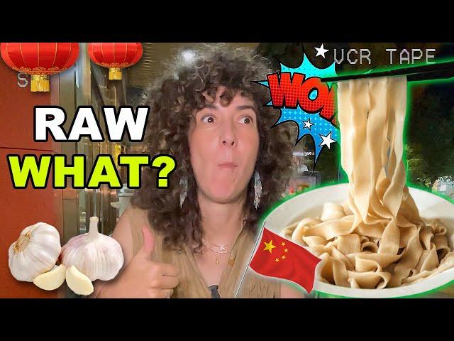 You WON'T Find THIS in America! Handmade Noodles with a TWIST