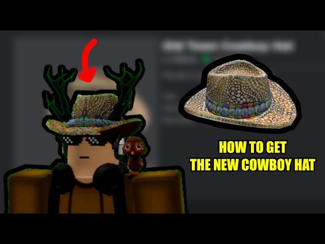 HOW to GET the ALL NEW OLD TOWN COWBOY HAT! | Roblox