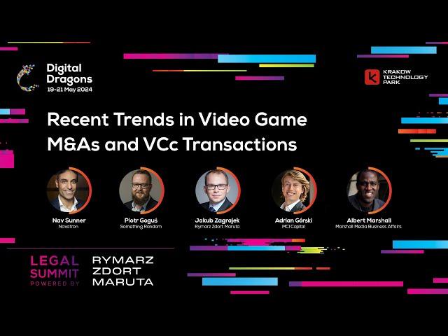 Recent Trends in Video Game M&As and VCc Transactions