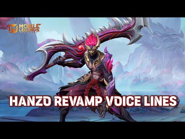 Hanzo Revamp Voice Lines And Quotes Hero Mobile Legends