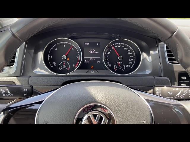 VW Golf 7 1.6 TDI 115hp acceleration 0-100