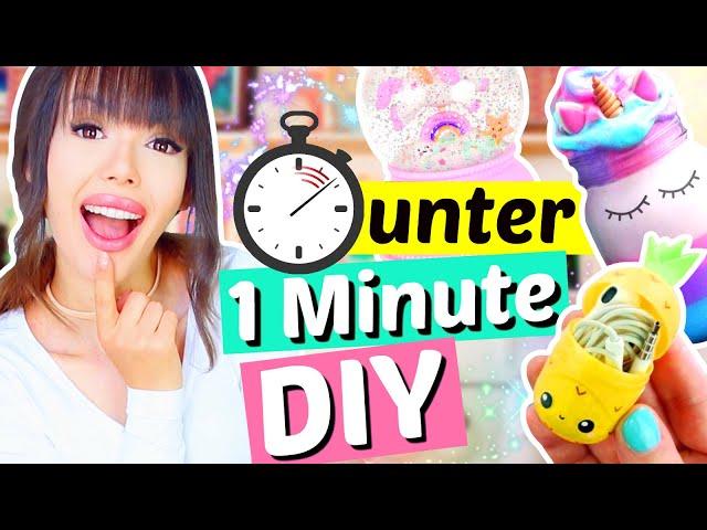 die süßesten DIY's in unter 1 Minute ⏳ Einfacher als gedacht!!  | ViktoriaSarina