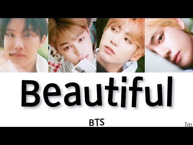 【かなるび/日本語訳】 Beautiful - BTS(防弾少年団)