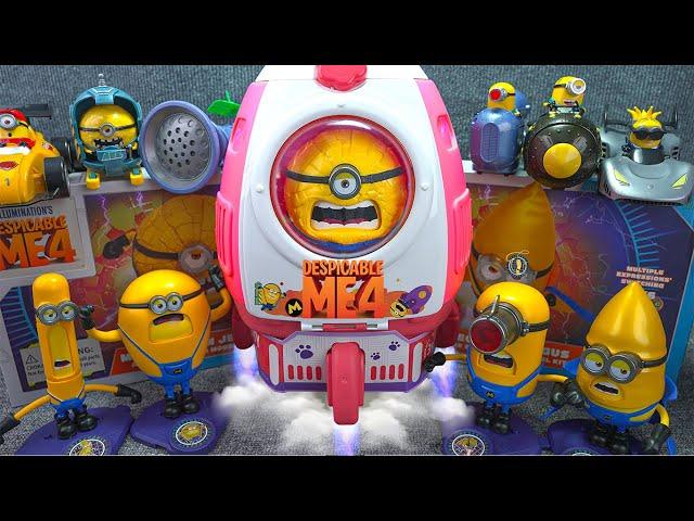 10 Minutes Satisfying with Unboxing Rocket Toy Collection | DESPICABLE ME 4 Toys Collection ASMR