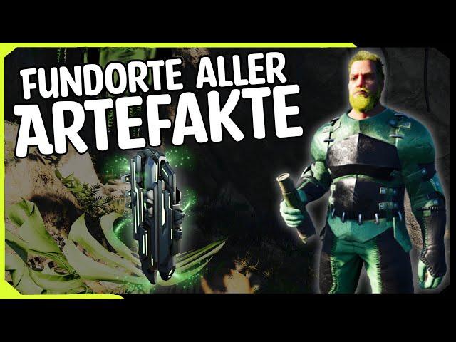 Fundorte aller The Island Artefakt Höhlen | ARK Ascended