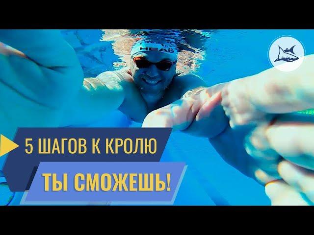 Как научиться плавать кролем правильно? 5 простых шагов