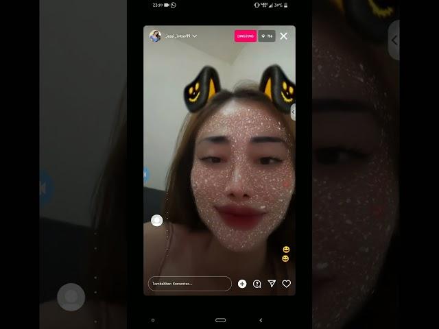 jessika intan live barbar Instagram