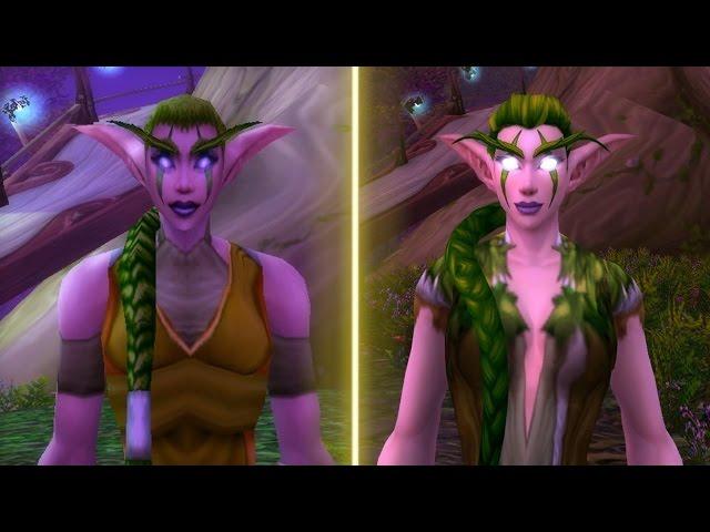 World of Warcraft: Legion (2016) vs. Vanilla (2005) Graphics Comparison