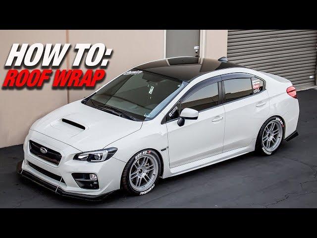 HOW TO: VINYL WRAP CAR ROOF ( Full Install Tutorial )