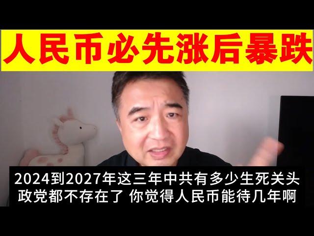 翟山鹰：为什么最近人民币大涨  又为什么说人民币必然会暴跌丨人民币汇率丨人民币兑美元