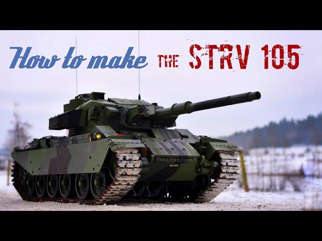 How to make a 1/6 scale Strv 105