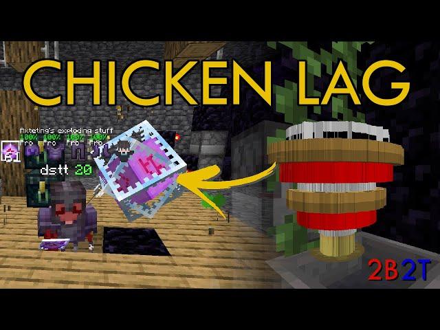 2b2t's WAR Against Chicken LAG