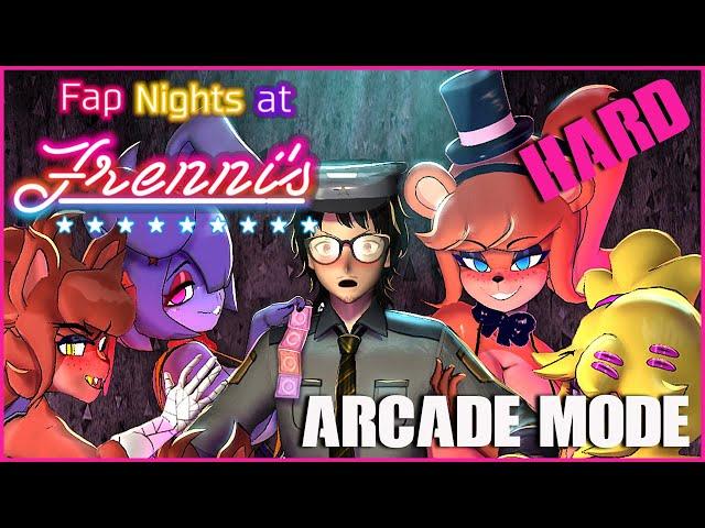 Arcade Mode On Hard In Under 3 Mintues | Fap Nights At Frenni's Night Club | Full Gameplay