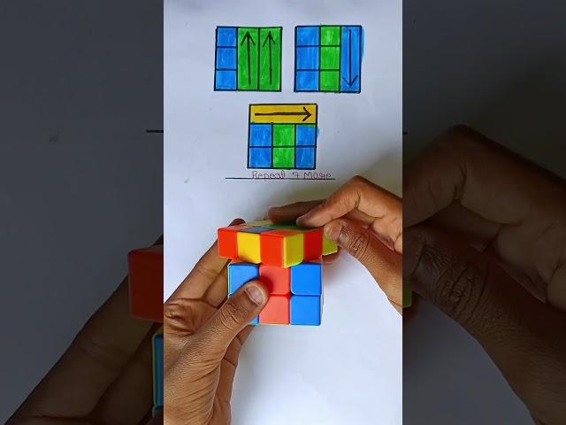 Rubik's cube 3x3 magic trick solve...#shorts #cube #rubiks #youtube @mrratancuber