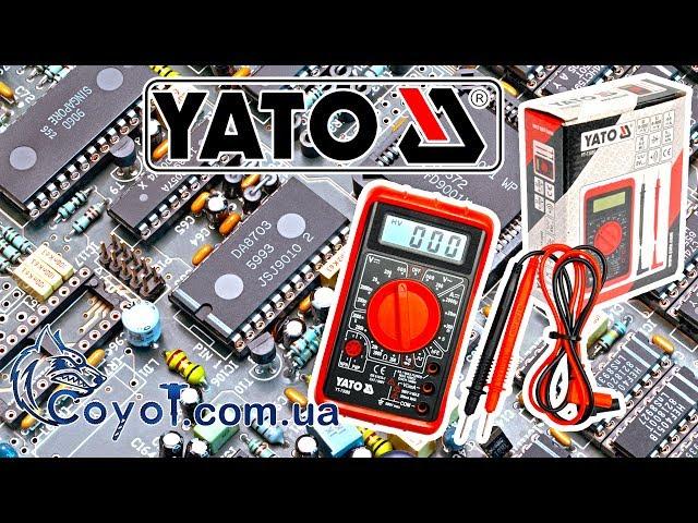 Цифровой мультиметр Yato YT-73080 | Coyot.com.ua