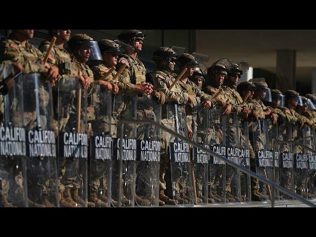 Trump can keep National Guard in LA for now after appeals court blocks order