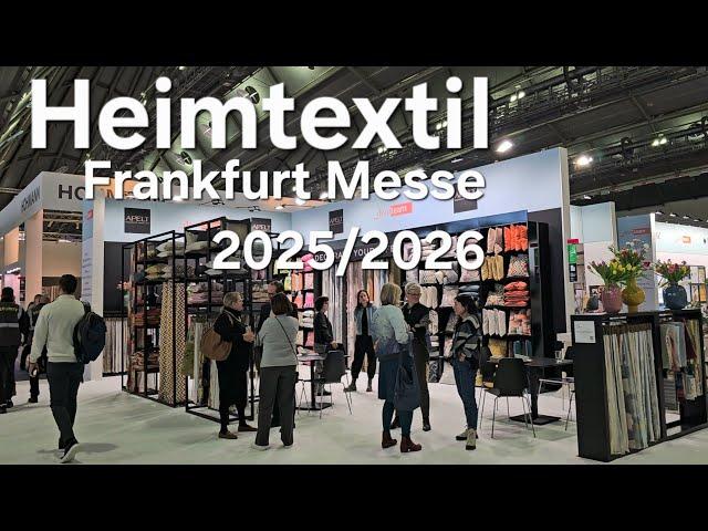 Heimtextil Messe Frankfurt 2025 - Heimtextil 2025 Trends