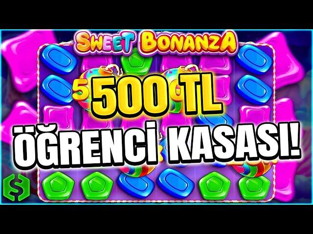  500 TL KÜÇÜK KASA NASIL KATLANIR ?  SWEET BONANZA  SLOT OYUNLARI  #casino #slots #slotoyunları