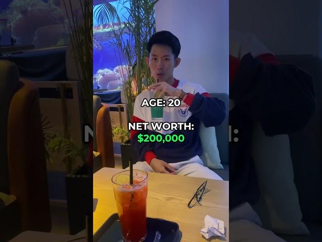 Brad Goh's net worth at Age 20