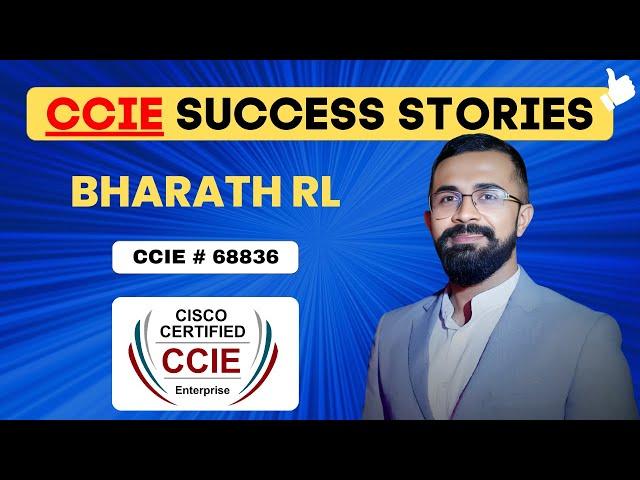 Bharath RL’s CCIE EI Success Story | Uncut Feedback on I-MEDITA Training | CCIE #68836