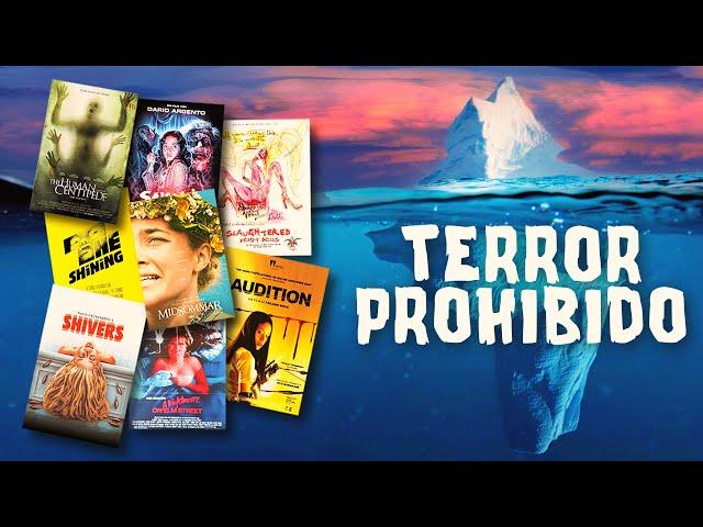 The Most Disturbing Horror Films Iceberg