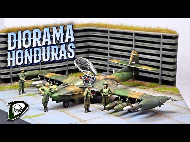 DIORAMA HONDURAS A37 DRAGON FLY