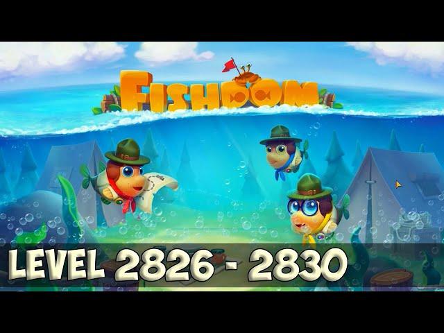 Fishdom level 2826 - 2830 HD