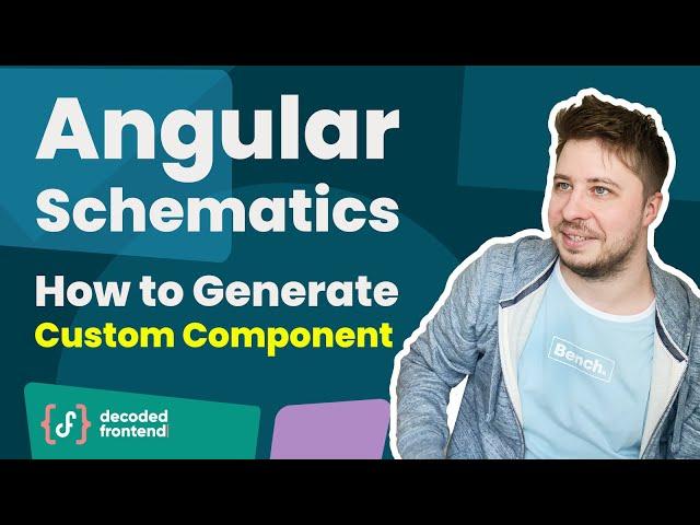 Custom Angular Schematics — Generating Custom Component (advanced)