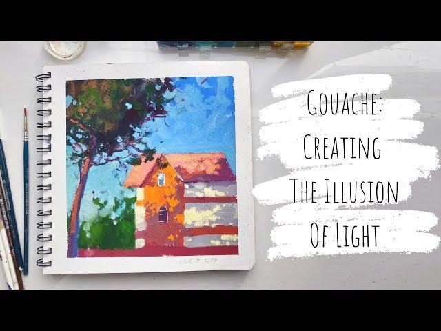 Gouache: Creating The Illusion Of Light - Intro To My New Class on Skillshare