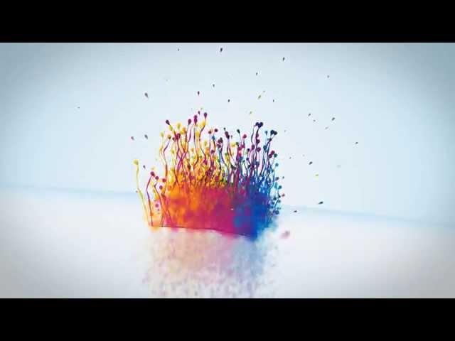 After Effects Template - Particle Splash Logo Reveal