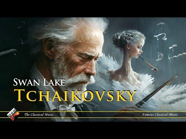 Tchaikovsky: Swan Lake (1 hour NO ADS) - Piano Relax | Most Famous Classical Pieces & AI Art | 432hz