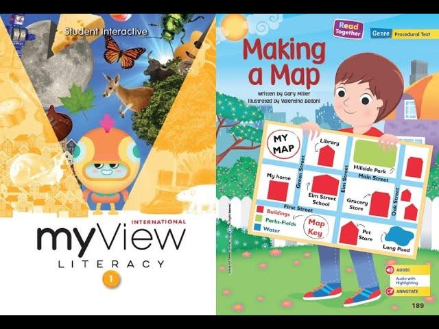 Making a Map - myView 1st Grade, Unit 1, Week 5 - Read Along