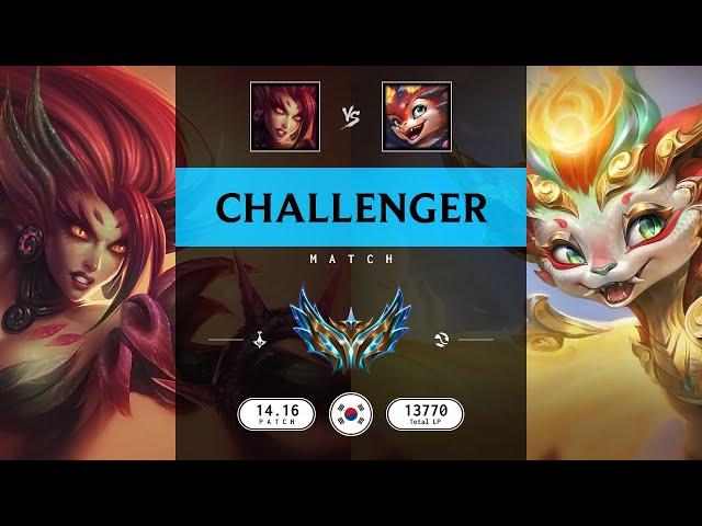 Challenger Match: Over 10.000 LP - KR server Patch 14.16