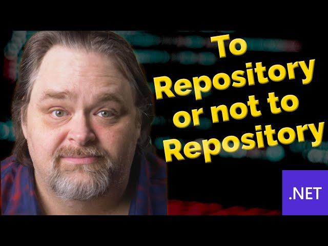 Coding Shorts: To Repository or Not to Repository