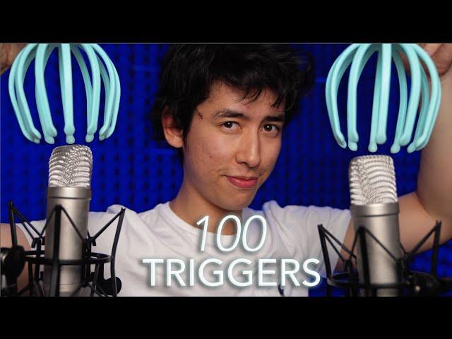 ASMR 100 Triggers To Help YOU Sleep TONIGHT