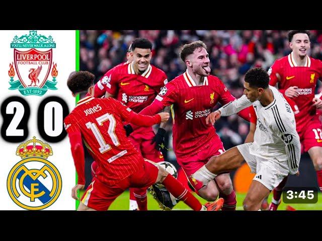 Liverpool vs Real Madrid 2-0- All Goals &Highlights -2024