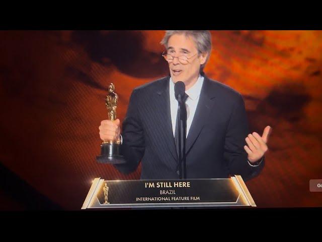 Im still here (Brazil) Wins best international feature | Academy Oscar Awards 2025