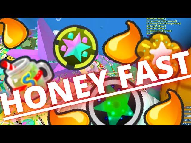 How to get honey FAST *Tips and Tricks* | Roblox Bee Swarm Simulator