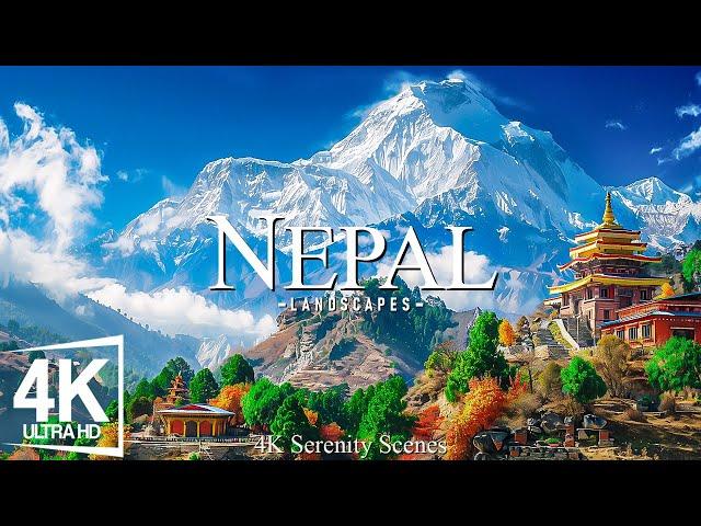 Nepal 4K - The Majestic Himalayas and Rich Cultural Heritage of the Mountain Kingdom