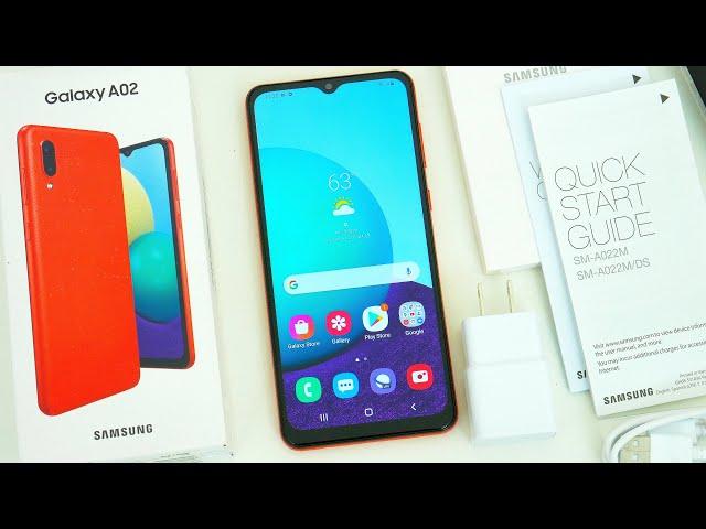 Samsung Galaxy A02 Unboxing, Hands On & First Impressions! (New Cheapest Phone)