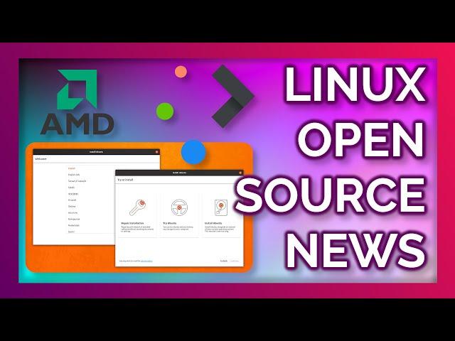Linux News - Ubuntu's new Installer, Favicons can track you, AMD hires Linux people, and Plasma 5.21