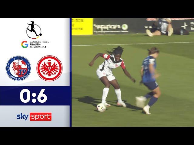 Frankfurt on fire! | 1. FFC Turbine Potsdam - Eintracht Frankfurt | Highlights - Frauen-Bundesliga