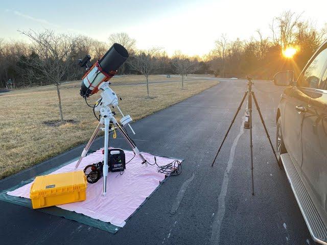 EAA Astronomy Live-Stream - 2021-02-23 featuring the Moon, Uranus, Mars, Andromeda Galaxy, and more