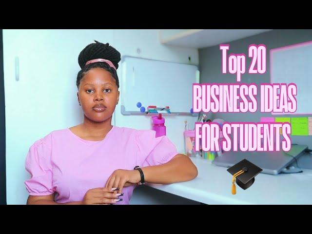 2024 Business ideas for students in University or College | Make money | South African Youtuber